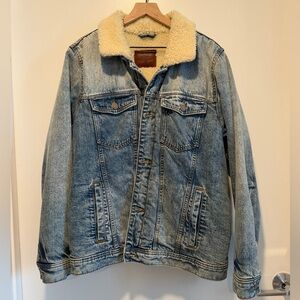 Abercrombie & Fitch Brown Leather Patch